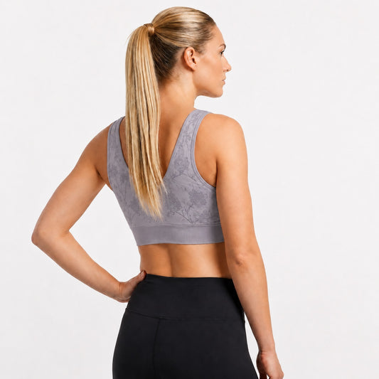 GVV Front Closure Wireless Padded Full Coverage Button Bra for Women and Girls