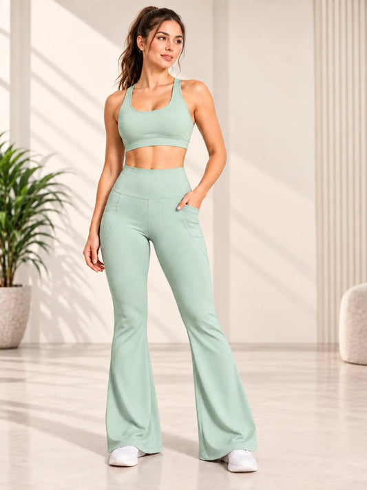 Women's Activewear Co-ord Set – Sports Top and Track Pants