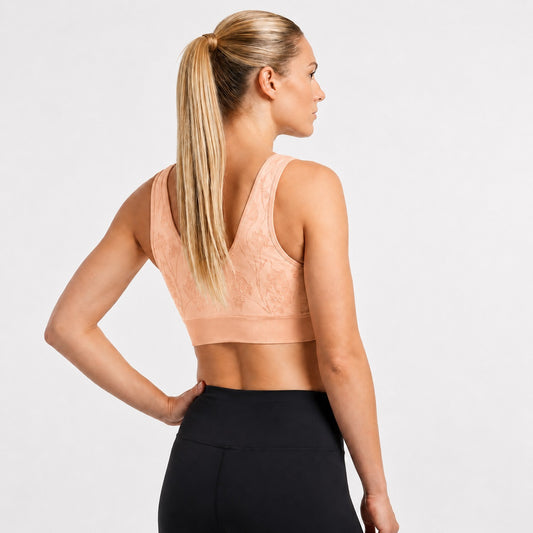 GVV Front Closure Wireless Padded Full Coverage Button Bra for Women and Girls