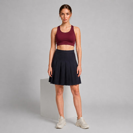 GVV Women's Racerback Sports Bra - Wine