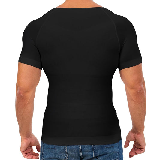 GVV Men's Compression T-Shirt - Black