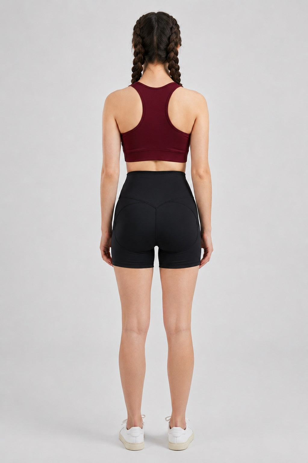 GVV Women's Waist Shaper Hook Shorts
