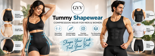 GVV International Tummy Shapewear and Compression Wear for Men and Women