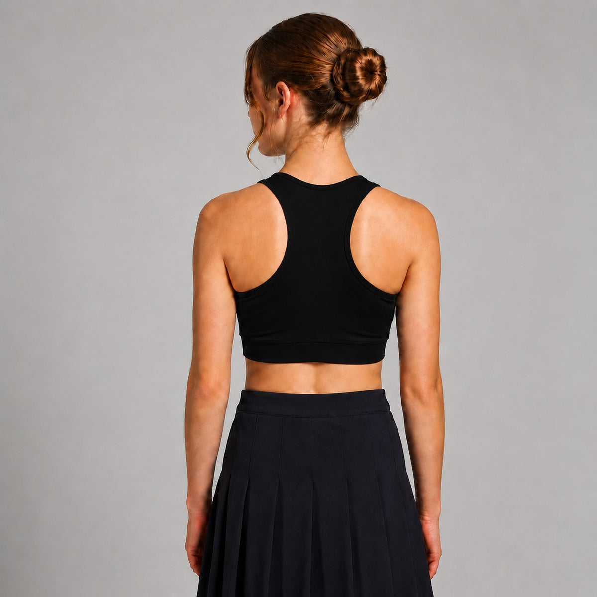 GVV Black Sports Bra India - Gym Yoga Daily Wear