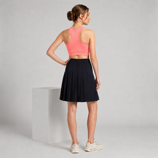 GVV Women's Racerback Sports Bra - Coral Pink