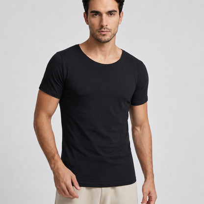 GVV Men's Sweat Shaper Compression T-Shirt