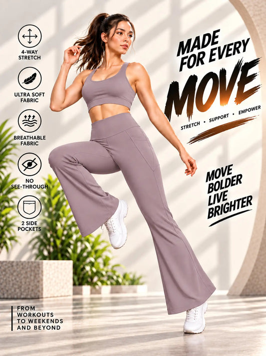 Women's Activewear Co-ord Set – Sports Top and Track Pants