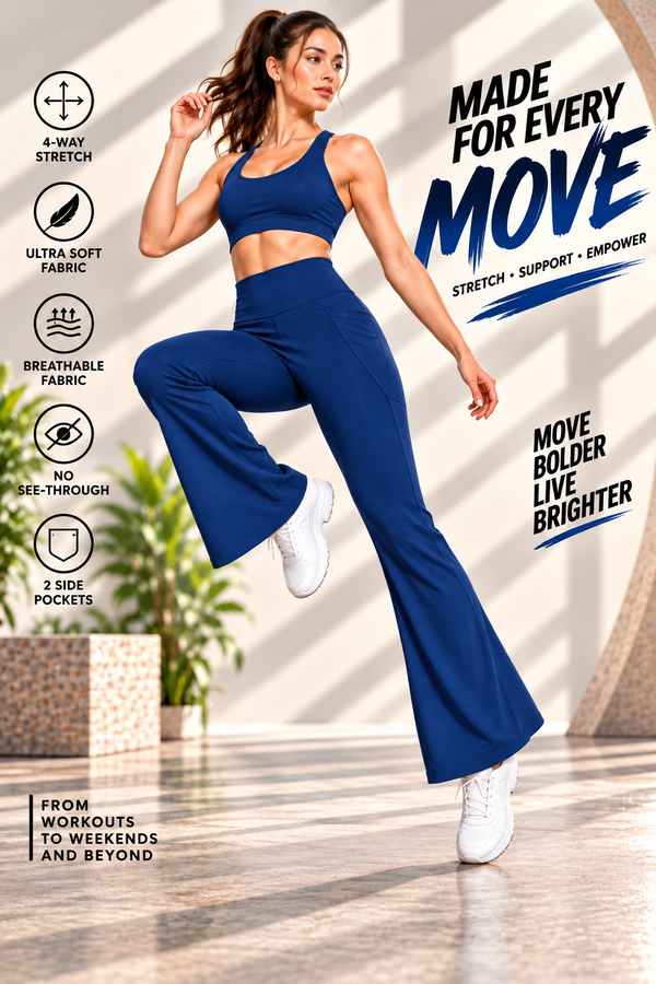 Women's Activewear Co-ord Set – Sports Top and Track Pants