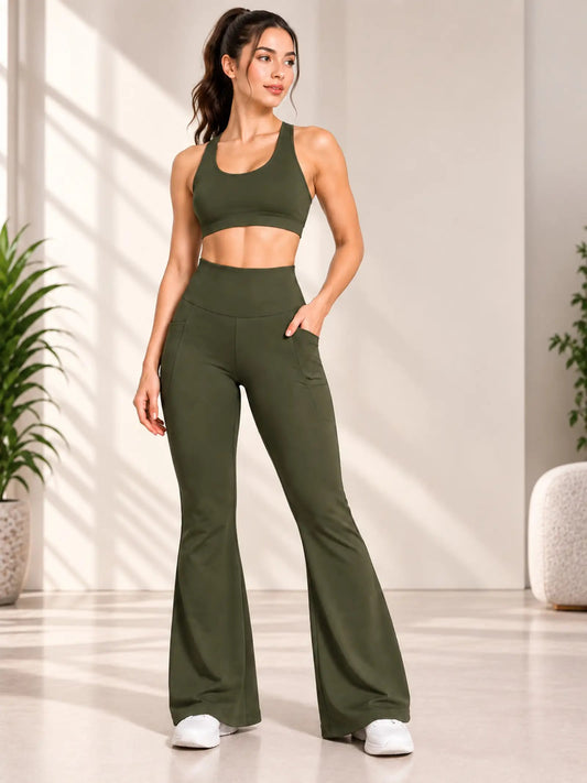 Women's Activewear Co-ord Set – Sports Top and Track Pants