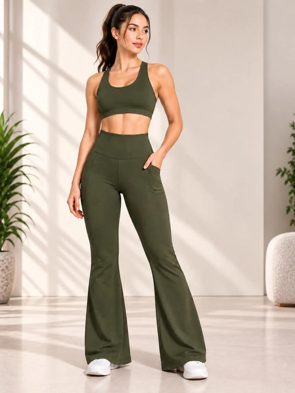 Women's Activewear Co-ord Set – Sports Top and Track Pants