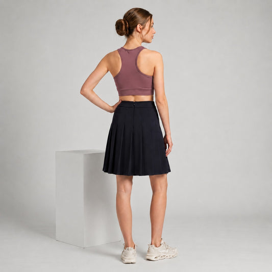 GVV Women's Racerback Sports Bra - Rose Taupe
