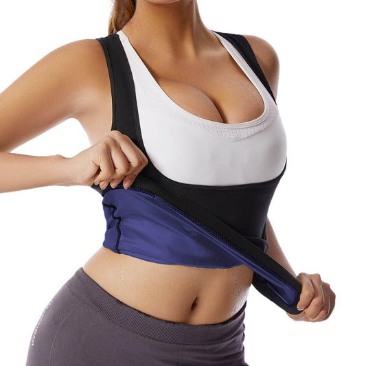 GVV Women's Deep Sweat Shaper Tank Top