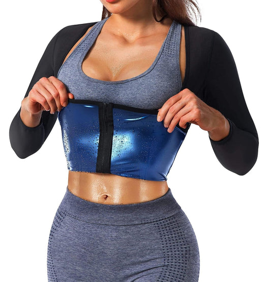 GVV Women's Full Sleeve Sweat Shaper