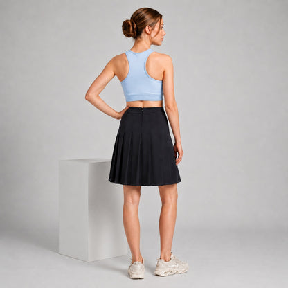 GVV Women's Racerback Sports Bra Powder Blue