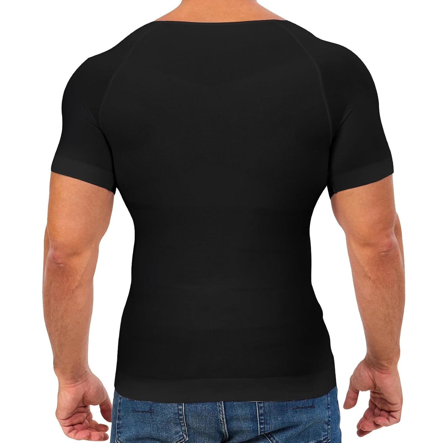 GVV Men's Compression T-Shirt - Black