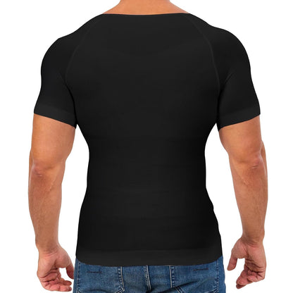 GVV Men's Compression T-Shirt - Black