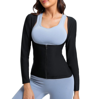 GVV Women's Full Sleeve Sweat Shaper