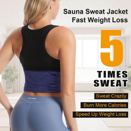 GVV Women's Deep Sweat Shaper Tank Top